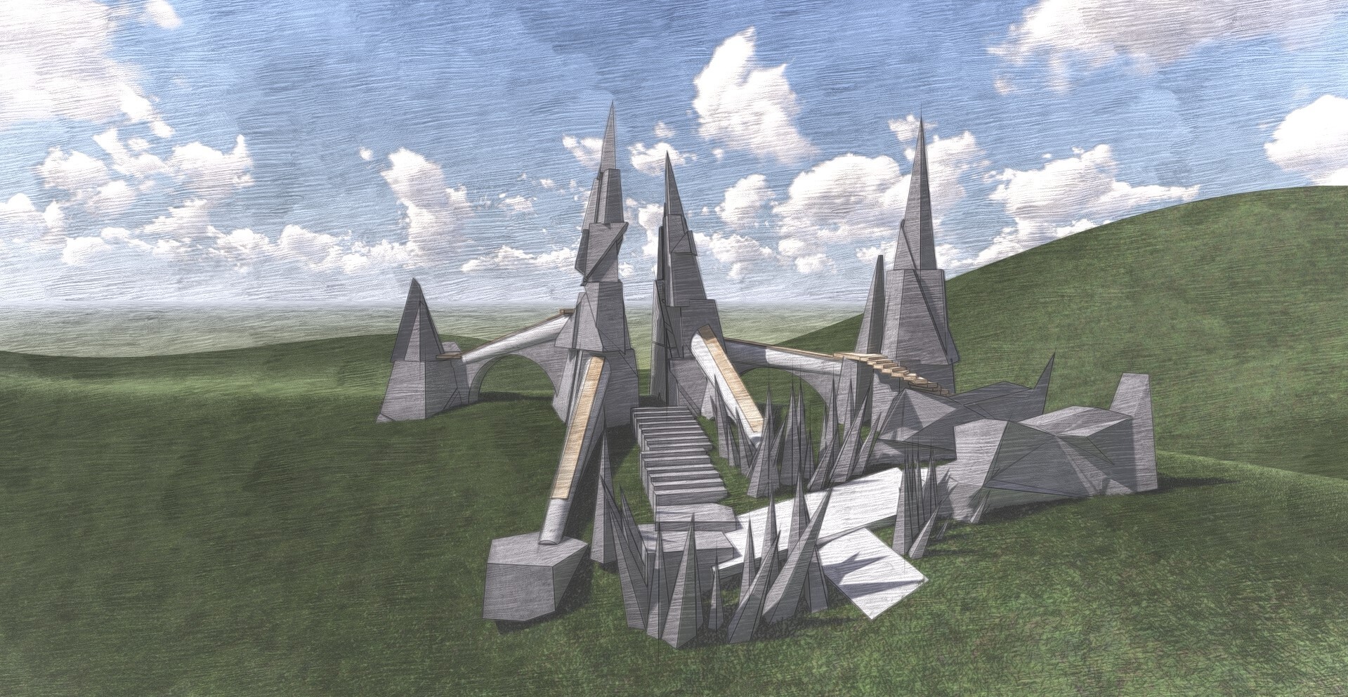 Fractured Fantasy Pavilion